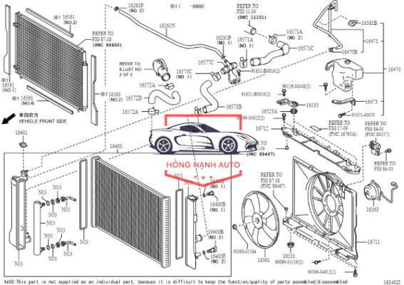 két nước, ống hồi két nước
