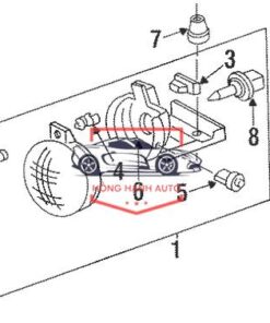 ĐÈN GẦM KIA CARENS 2012 | 922021D050 - Ảnh 3