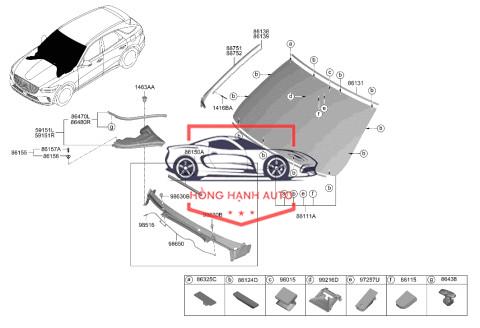 KÍNH CHẮN GIÓ TRƯỚC KIA SONET 2024 | 86110K0380 - Ảnh 4