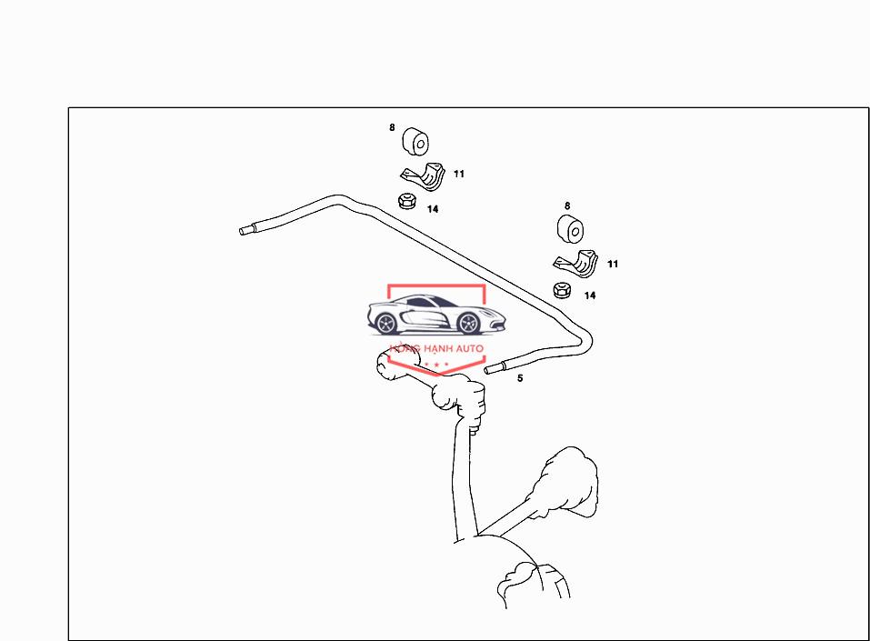 CAO SU CÂN BẰNG TRƯỚC FORD FIESTA 2019 | AV595484AB - Ảnh 4