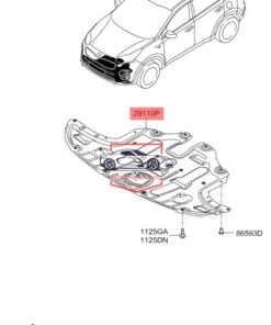 CHẮN BÙN GẦM MÁY HYUNDAI ELANTRA 2023 | 29110F2100 - Ảnh 5