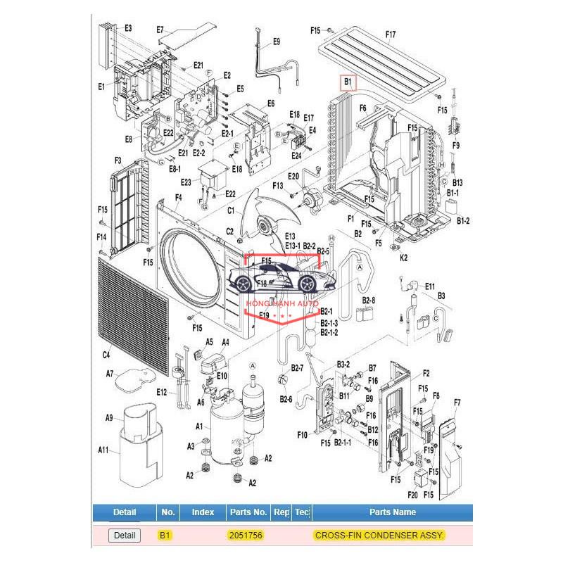 GIÀN NÓNG NISSAN LIVINA 2007-2013 - 92100ED500 - Ảnh 5