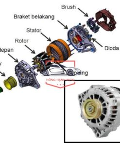 MÁY PHÁT ĐIỆN SSANGYONG KORANDO 2001 | 6621543402 - Ảnh 4