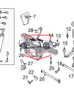 RÔ TUYN CÂN BẰNG CHEVROLET CAPTIVA C100 | 96996460 - Ảnh 6