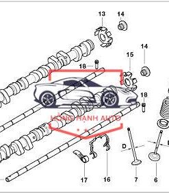 PHỚT GHÍT PEUGEOT 207 2009 | 9806089280 - Ảnh 5