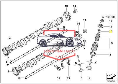 PHỚT GHÍT PEUGEOT 207 2009 | 9806089280 - Ảnh 5