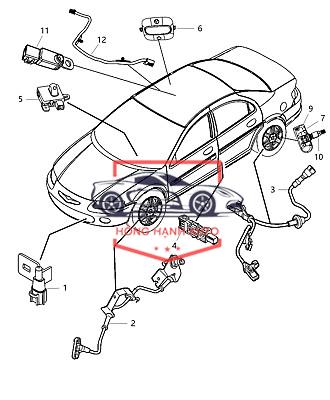 CẢM BIẾN ABS MERCEDES E200 2009 | 2129050200 - Ảnh 5