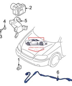 CẢM BIẾN ABS MERCEDES E200 2009 | 2129050200 - Ảnh 4