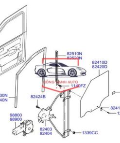 RON TRƯỢT KÍNH DAEWOO LAECTTI 2006 | 96548118 - Ảnh 4