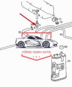 VAN HỒI XĂNG THỪA XE MATIZ - 96457330 - Ảnh 4