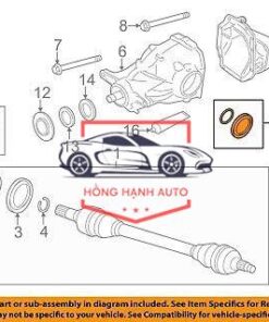 PHỚT LÁP XE PEUGEOT 207 2014 | 312164 - Ảnh 5