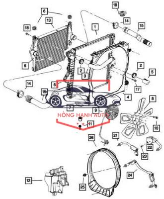 MÔ TƠ QUẠT KÉT NƯỚC XE TOYOTA HIACE 2016 | 1671130082 - Ảnh 5