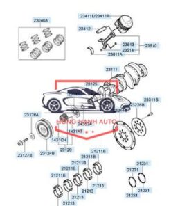 BẠC BIÊN XE FORD RANGER 2007 - Ảnh 4