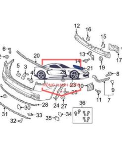 CẢM BIẾN VA CHẠM ĐẦU XE MAZDA 6 2019 | KD4557K1XA - Ảnh 3
