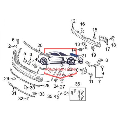 CẢM BIẾN VA CHẠM ĐẦU XE MAZDA 6 2019 | KD4557K1XA - Ảnh 3