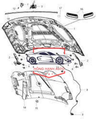 CHỐNG NÓNG CAPO HYUNDAI ACCENT 2014 | 811251R010 - Ảnh 4