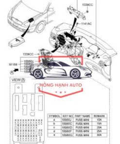 HỘP CẦU CHÌ THÂN XE HYUNDAI ELANTRA | 919502H510 - Ảnh 3