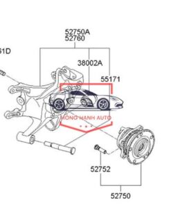 NGÕNG MAY Ơ HYUNDAI TUCSON 2019 | 52710D3000 - Ảnh 3