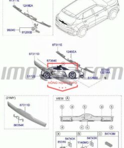 Tay mở cốp FORD ESCAPE 2001-2013 - Ảnh 6