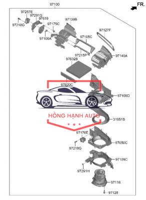 TRỞ QUẠT DÀN LẠNH MAZDA 6 2021 | BHS261765 - Ảnh 3