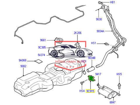 VAN THÔNG HƠI BÌNH XĂNG XE BMW X5 | 13907618643 - Ảnh 4