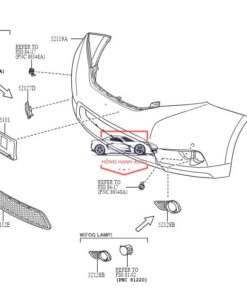Nắp móc cứu hộ xe HYUNDAI ELANTRA 2021-2024 | 86517AA000 - Ảnh 5