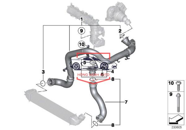 CẢM BIẾN NHIỆT ĐỘ KHÍ NẠP CHEVROLET CRUZE 2012 | 12129596 - Ảnh 4