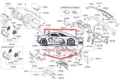 Cửa chia gió cabin xe HYUNDAI HD99 | 976205H001 - Ảnh 4