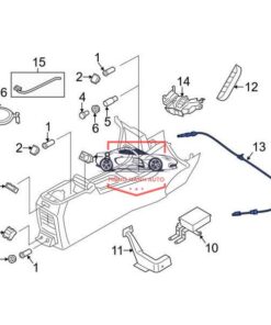 CÁP ĐI SỐ XE HYUNDAI STAREX 2007 | 437944H255 - Ảnh 3
