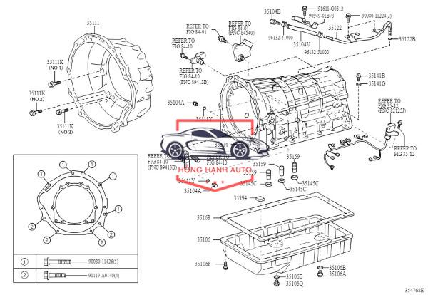 ĐÁY CÁC TE NHỚT FORD MONDEO 2007 | 8L8E6675AA - Ảnh 4