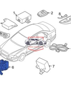HỘP ĐIỀU KHIỂN CHỐNG TRỘM DAEWOO LACETTI 2011 | 96550505 - Ảnh 3
