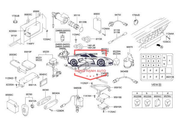 RƠ LE XI NHAN CHEVROLET SPARK 2006-2010 | 96312545 - Ảnh 4