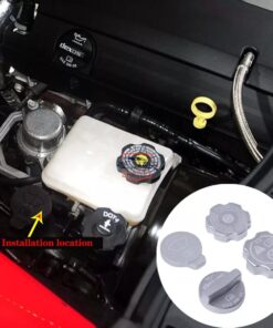 NẮP BÌNH NƯỚC PHỤ NISSAN QASHQAI 2018 | 21430AX30A - Ảnh 4