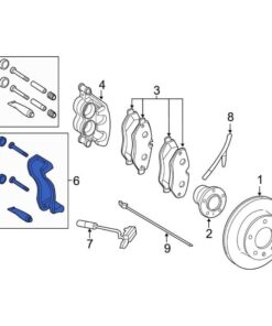 GÔNG PHANH XE CHEVROLET CAPTIVA C140 2016 | 96626073 - Ảnh 5
