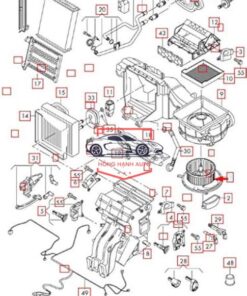 Quạt gió điều hòa xe NISSAN TEANA 2008-2013 | 27225JK61A - Ảnh 6