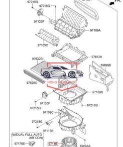 QUẠT DÀN LẠNH BMW X3 2002 | 64113453729 - Ảnh 5