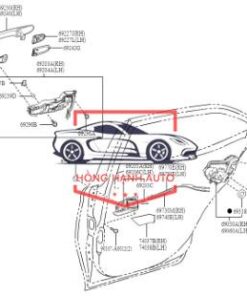 TAY MỞ CỬA NGOÀI HYUNDAI CRETA | 83651I7000 - Ảnh 3