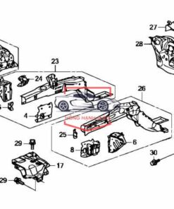 BÁT BẮT KÉT NƯỚC CHEVROLET SPARK 2010 | 96592559 - Ảnh 3