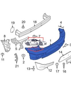 cản sau, ba đờ sốc sau