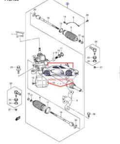 MÔ TƠ CỌC LÁI ĐIỆN XE KIA RIO 2016 | 563301R500 - Ảnh 4