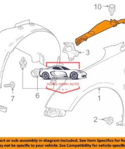 ỐP TAI XE TRÁI CHEVROLET CRUZE | 96987077 - Ảnh 3