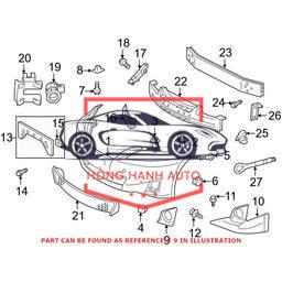 ỐP ĐÈN SƯƠNG MÙ MITSUBISHI ATTRAGE 2020-2024 - 6400J652 - Ảnh 5