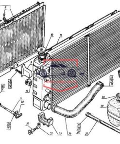 Két nước xe HYUNDAI STAREX 2001-2007 | 253104A110 - Ảnh 4