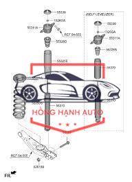 Tăm bông giảm xóc xe Kia Soluto 2023 | 553260U000 - Ảnh 6