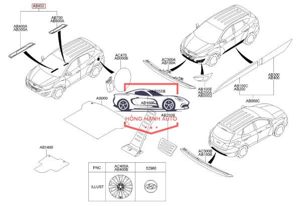 Kính cánh cửa xe HYUNDAI KONA 2017-2023 | 82410A0030 - Ảnh 4