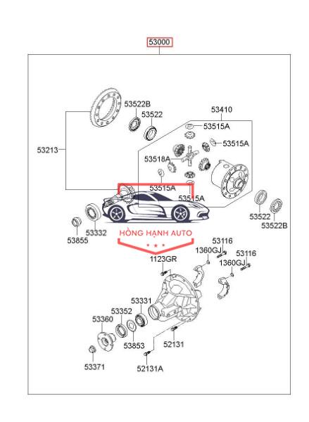 ĐÙM CẦU SAU XE SUZUKI 5 TẠ | GL61517 - Ảnh 4