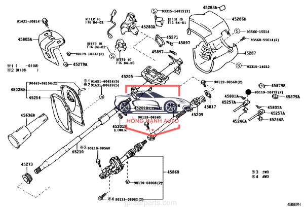 Khóa cổ vô lăng xe Hyundai Accent 2018 | 819001R700 - Ảnh 6