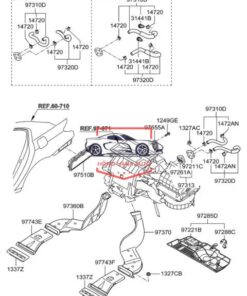 CO NƯỚC VAN HẰNG NHIỆT XE HYUNDAI I10 2014-2020 - 2563104050 - Ảnh 6