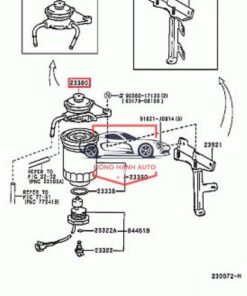 BƠM NHỚT TOYOTA HIACE 2.0 2004 | 1130175011 - Ảnh 4