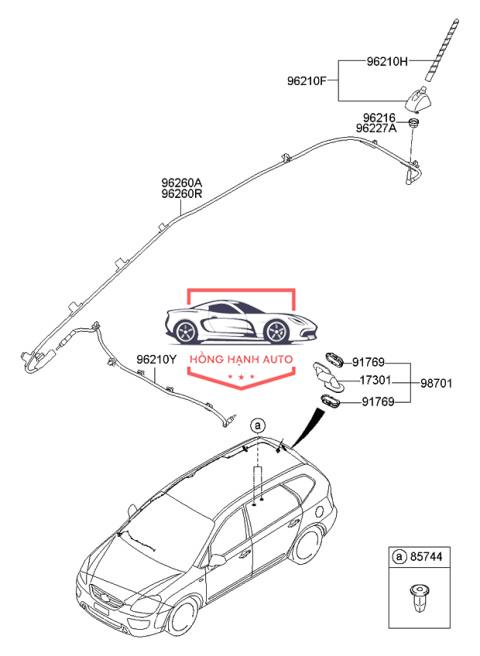 CẦN ĂNG TEN DAEWOO MATIZ 2 | 96495804 - Ảnh 5